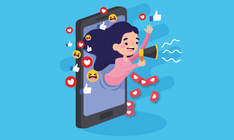 redes sociales the social media family