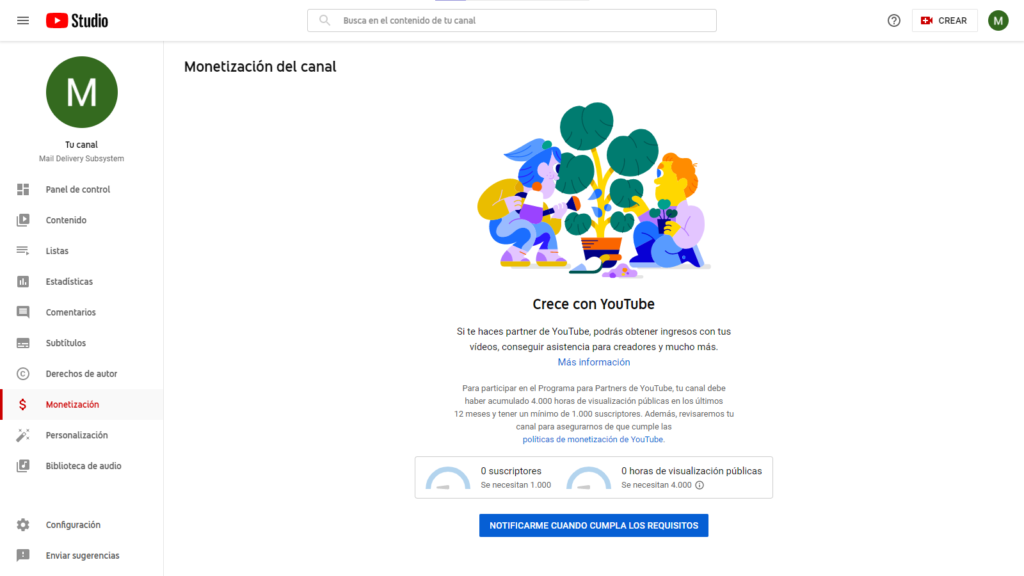 monetización-youtube-studio
