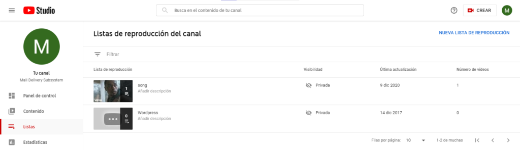 listas-youtube-studio