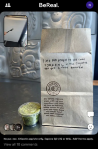 BeReal-marketing-chipotle